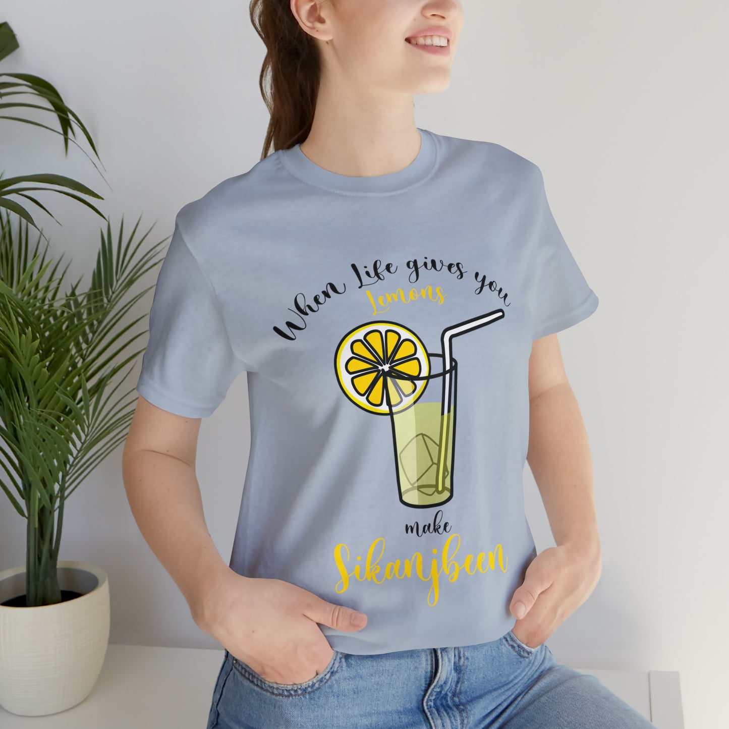 When life gives you lemon Jersey Short Sleeve Tee
