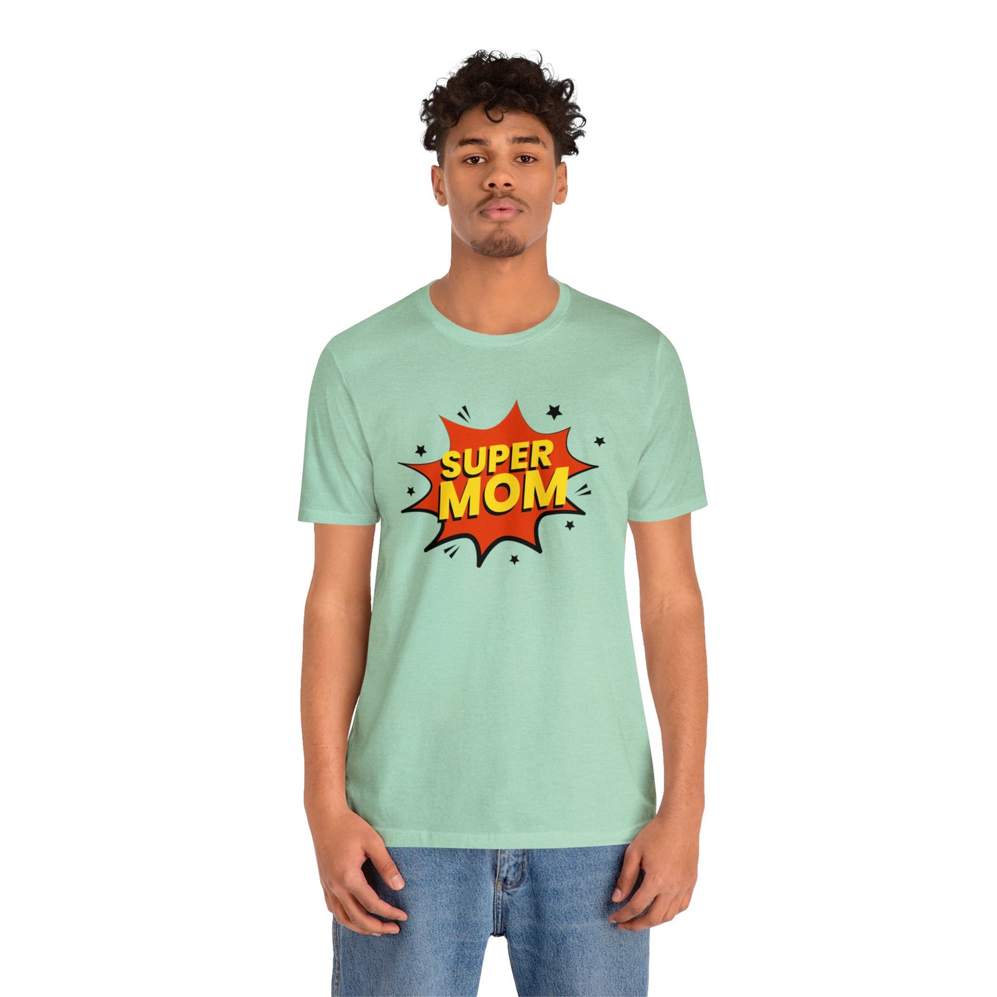 Super mom Jersey Short Sleeve Tee