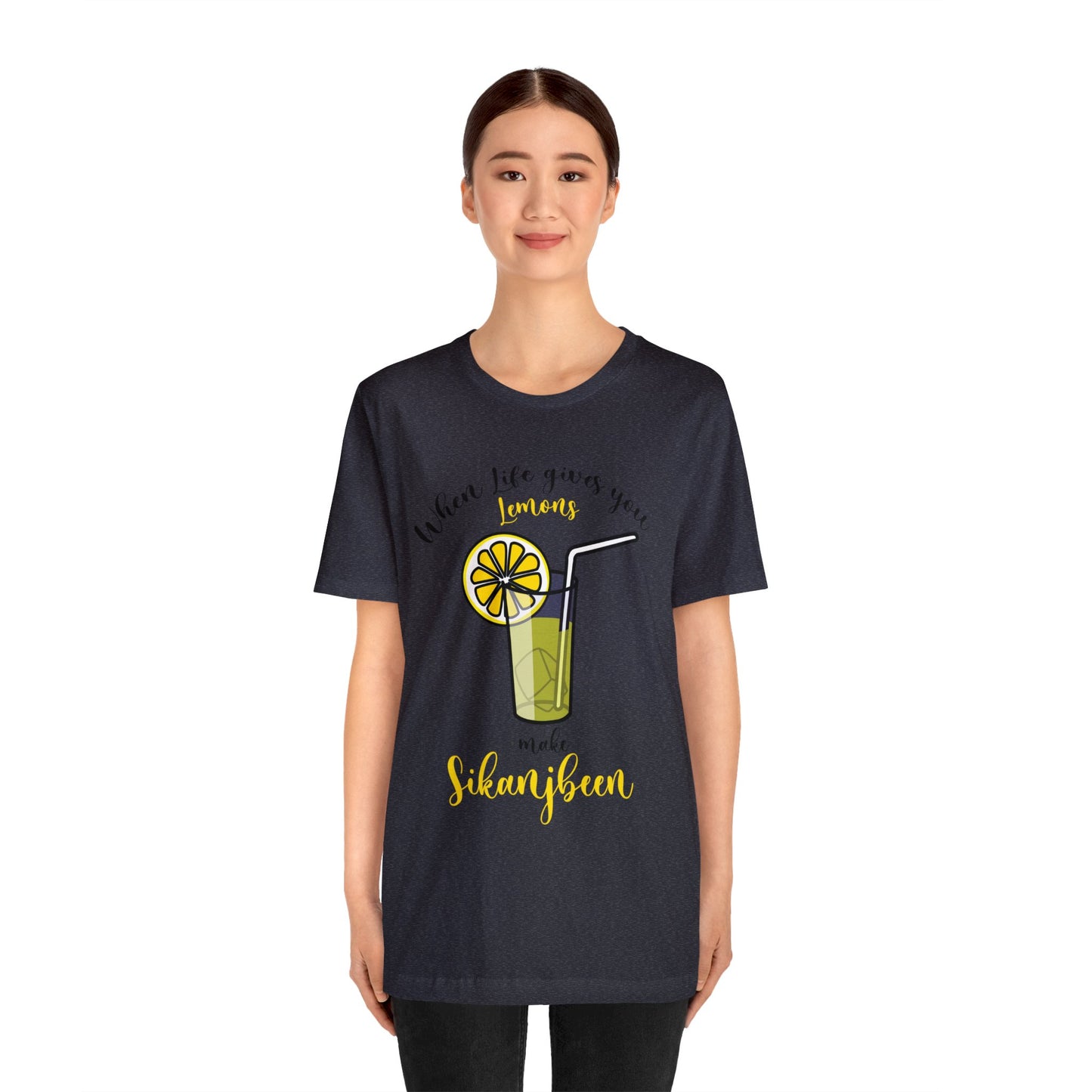 When life gives you lemons Jersey Short Sleeve Tee