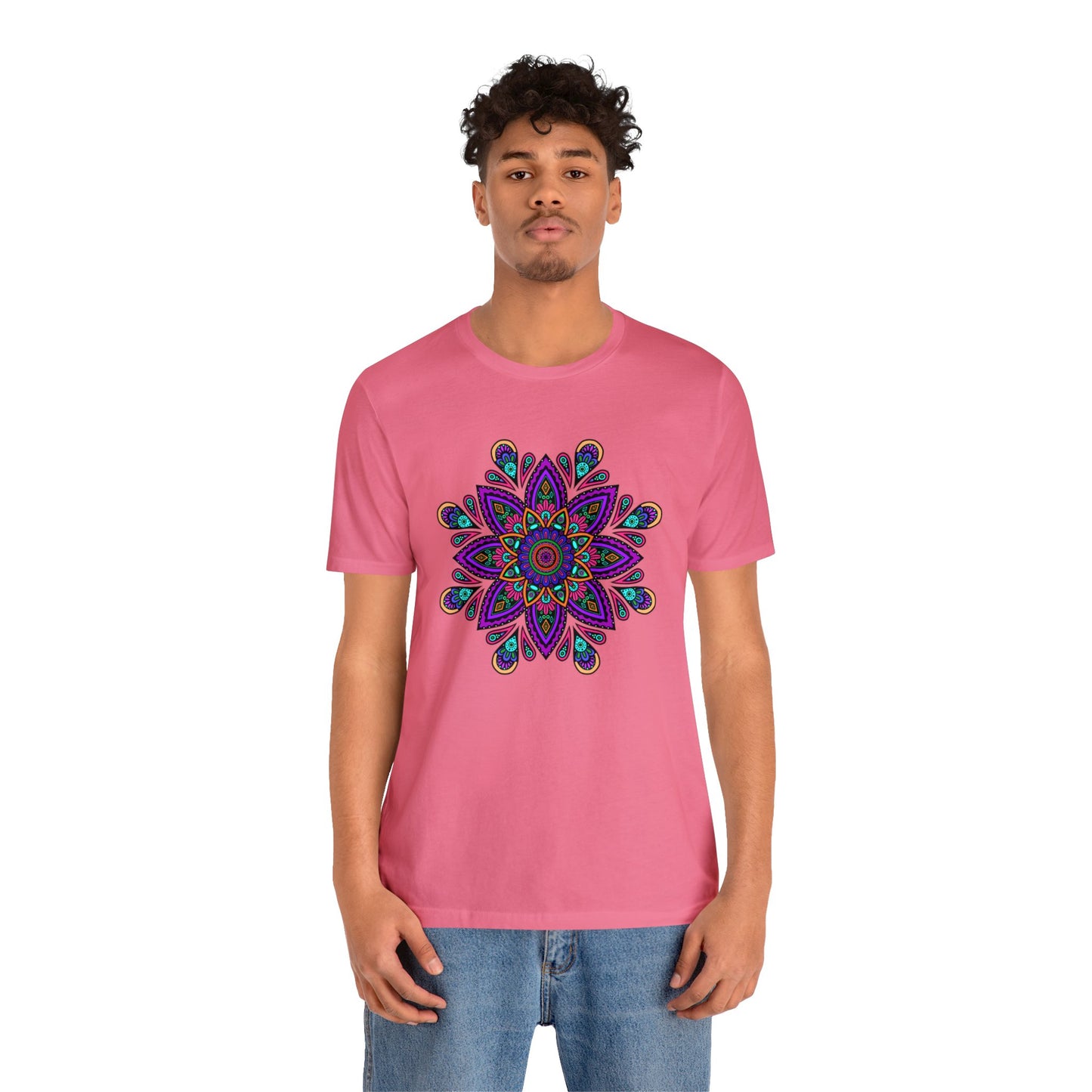 Fnnky Mandala Jersey Short Sleeve Tee