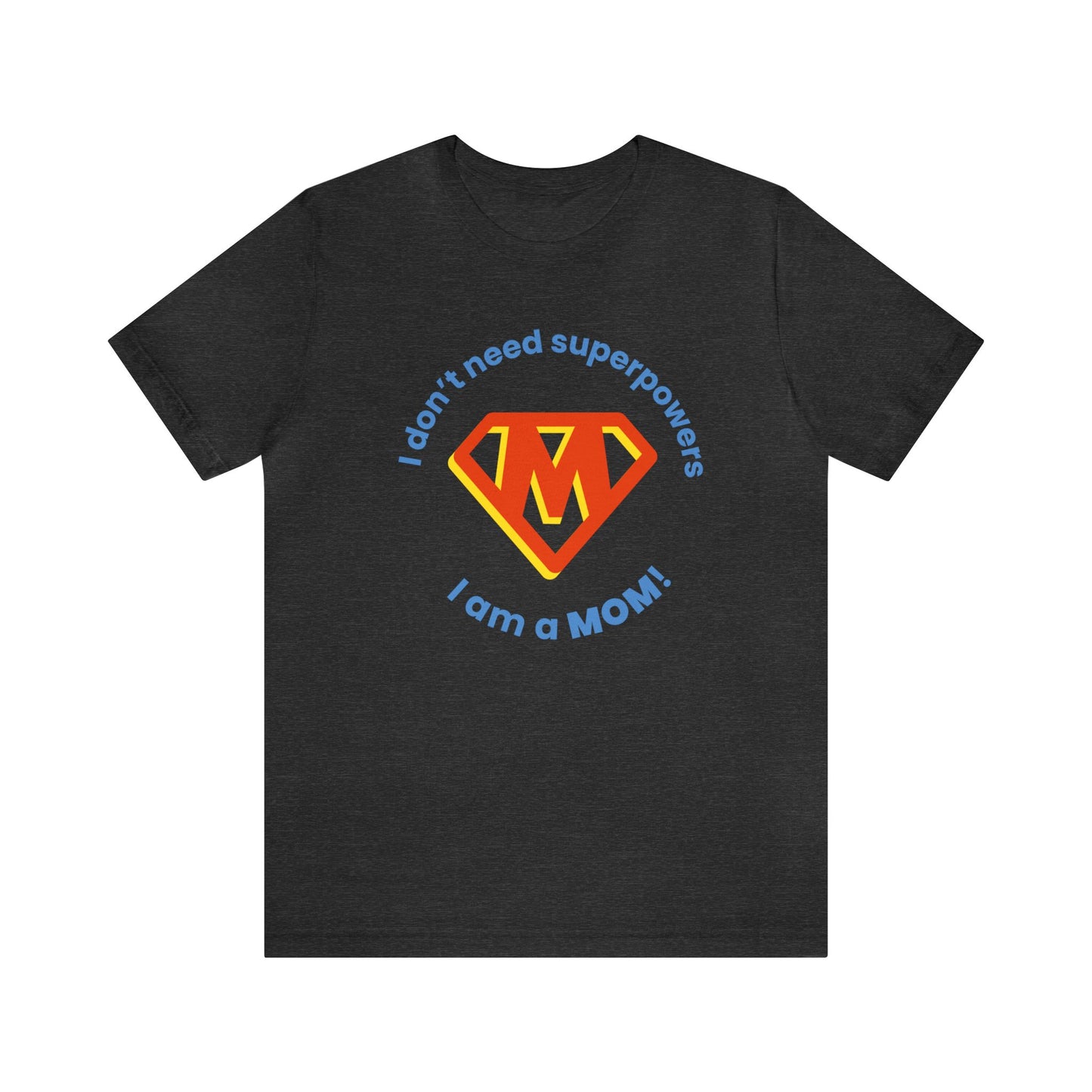 Mom M Jersey Short Sleeve Tee
