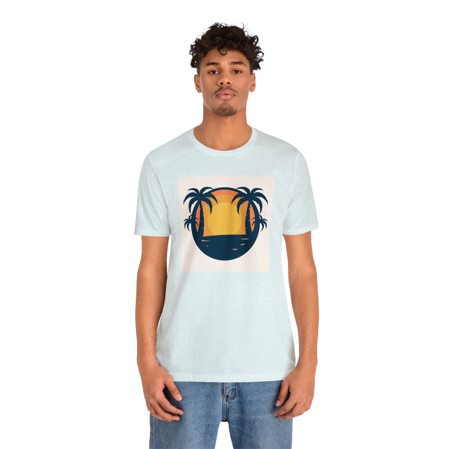 Sunset Unisex Jersey Short Sleeve Tee