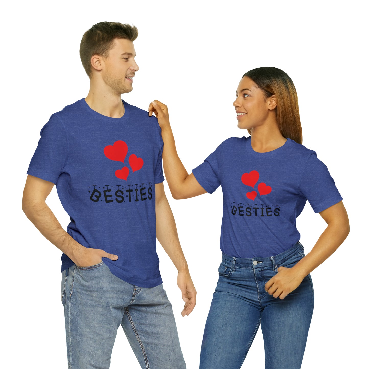 Besties Jersey Short Sleeve Tee
