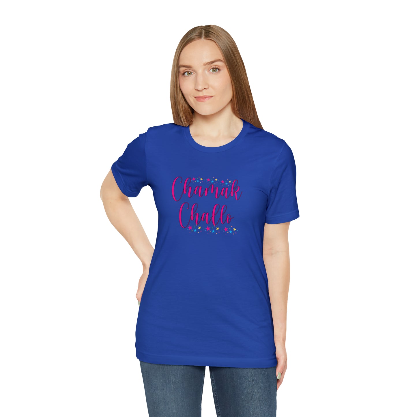 Chamak challo Jersey Short Sleeve Tee