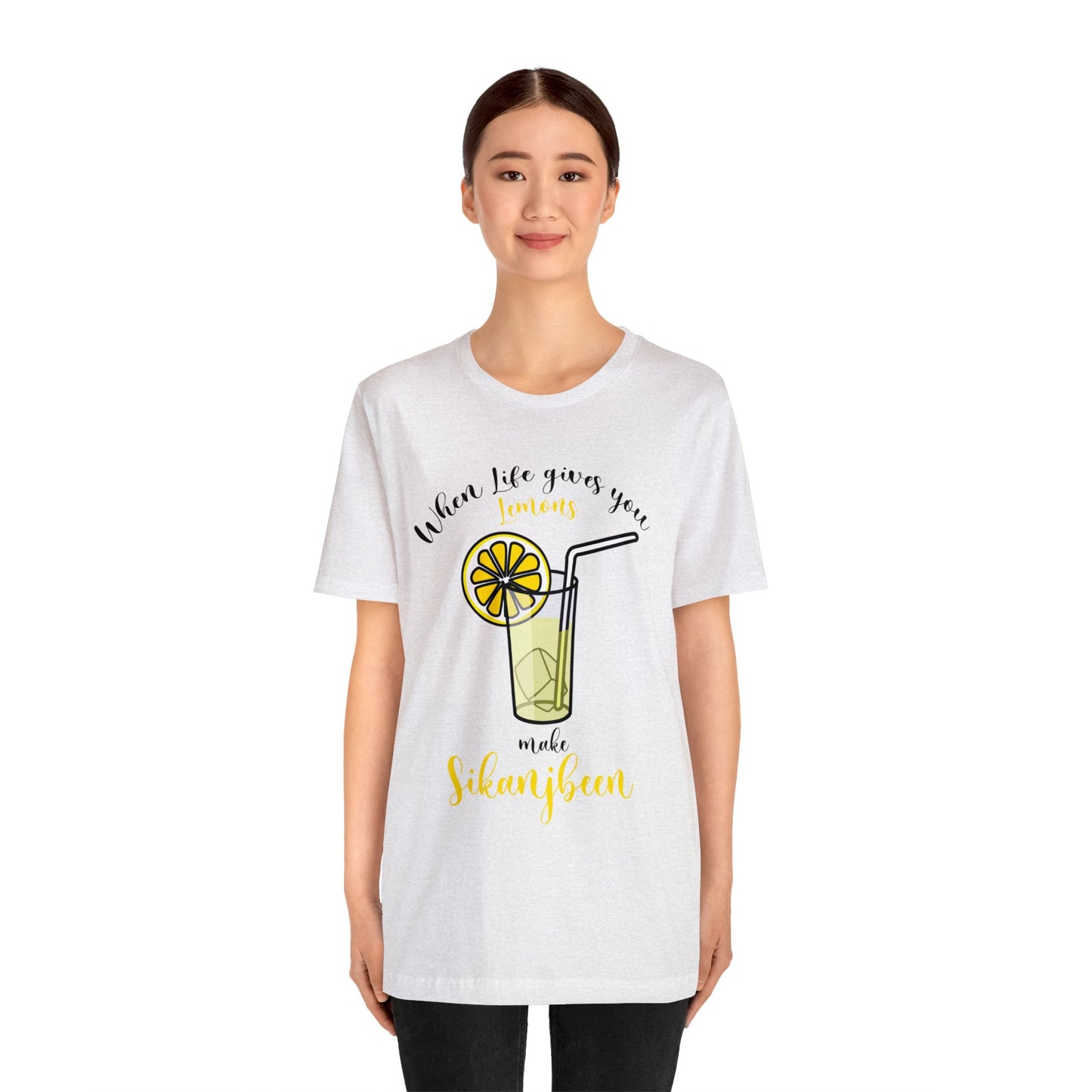 When life gives you lemons Jersey Short Sleeve Tee