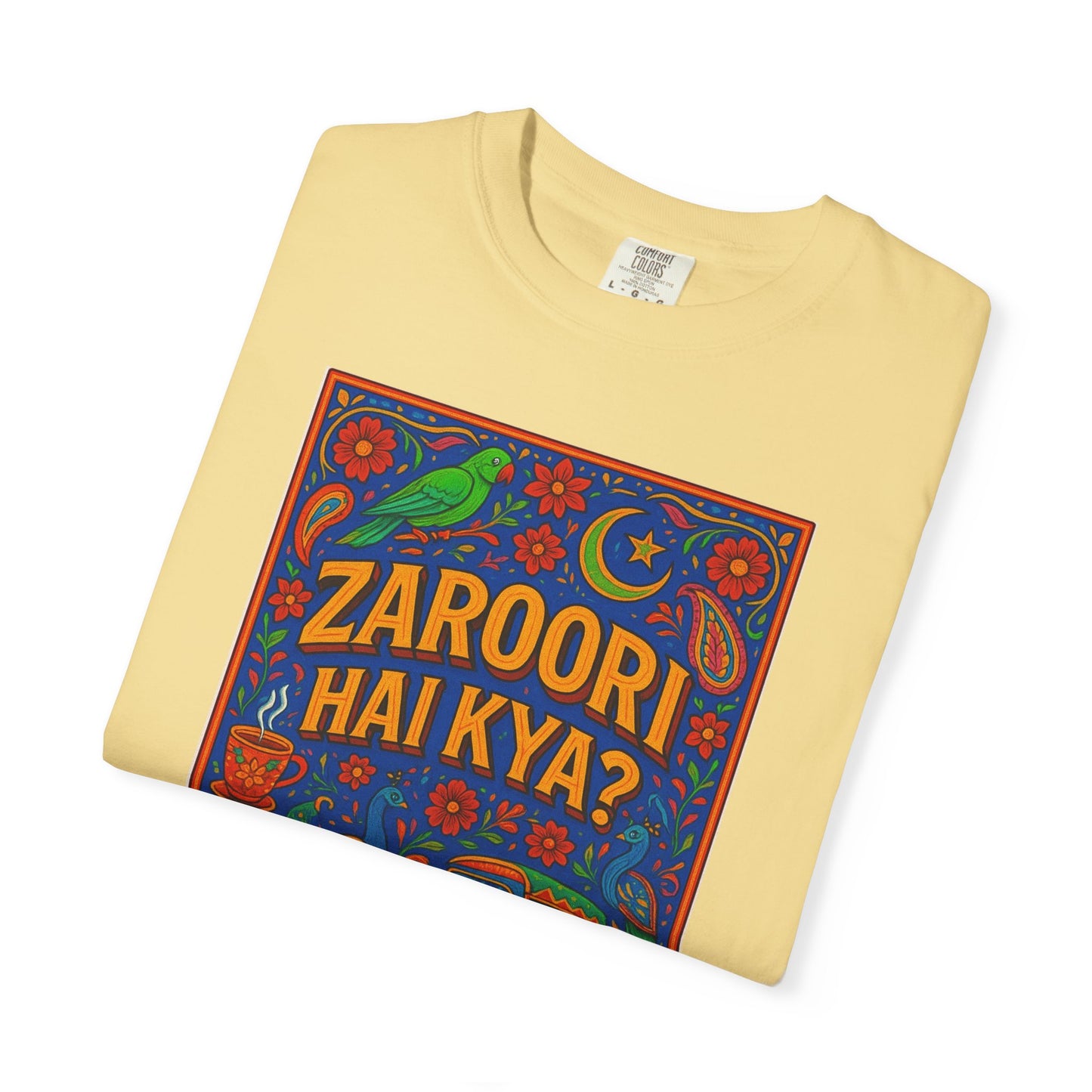 Zaroori Hai Kiya Graphic T-Shirt, Fun Casual Wear, Pop Culture Style, Gift for Friends, Everyday Comfort, Unique Statement Tee