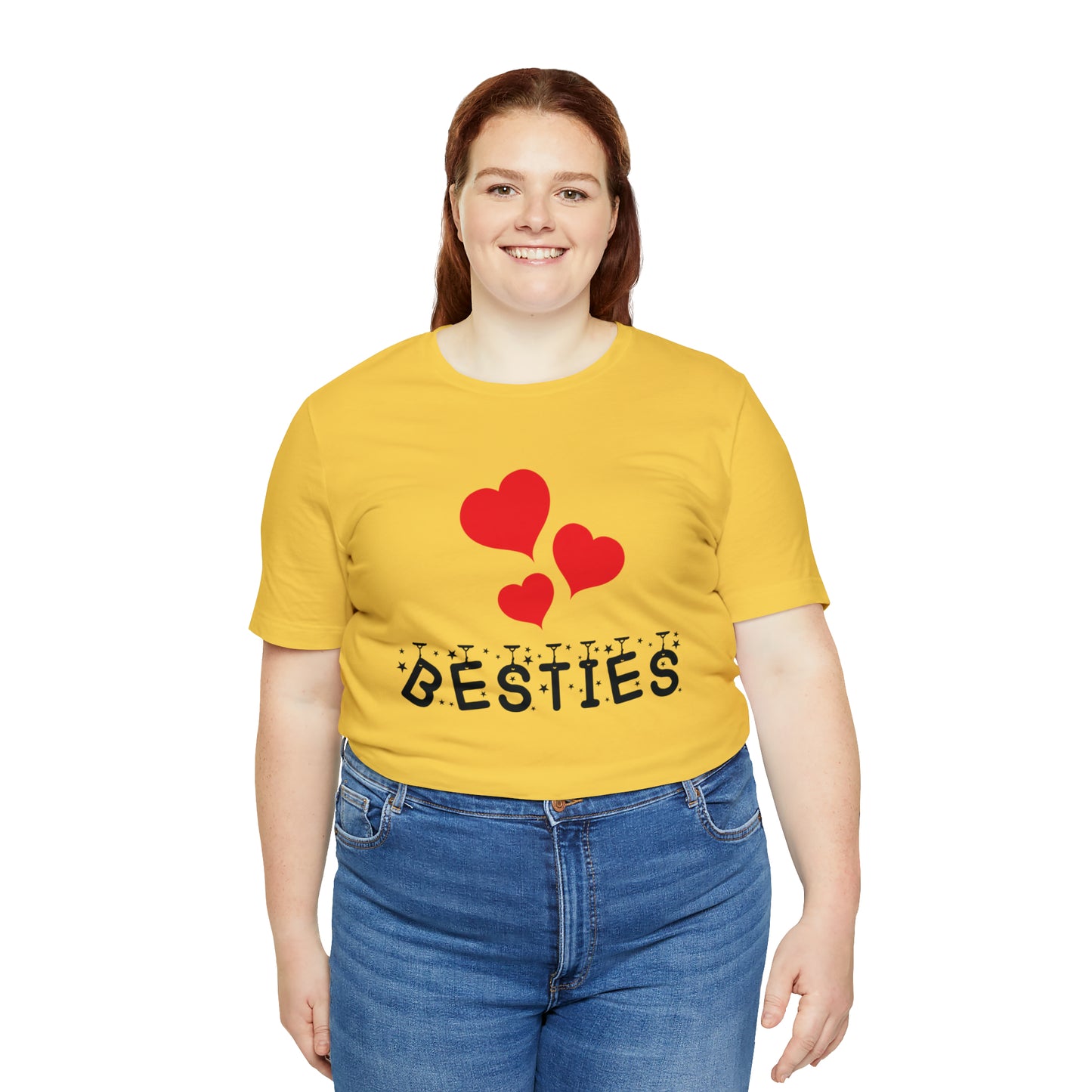 Besties Jersey Short Sleeve Tee
