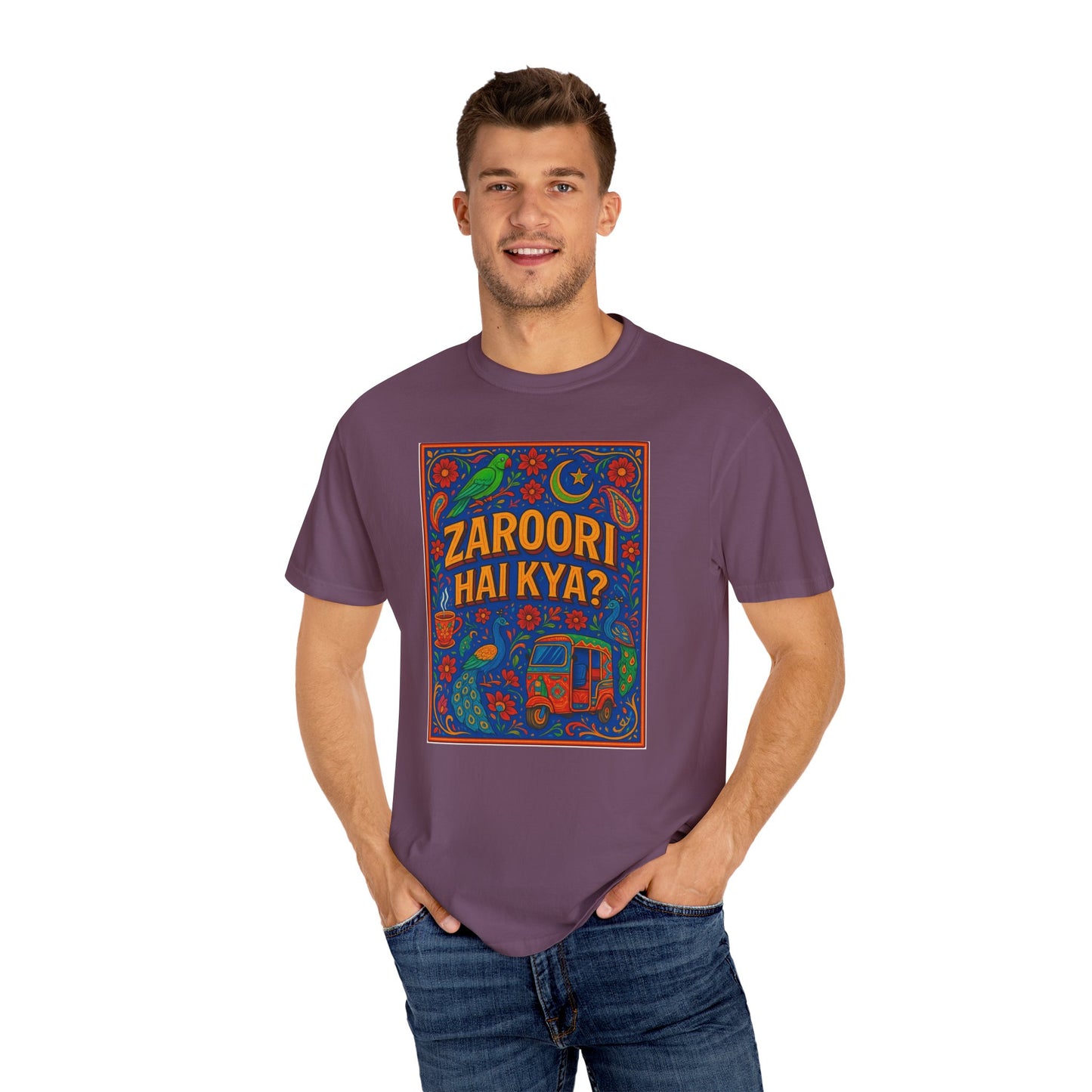 Zaroori Hai Kiya Graphic T-Shirt, Fun Casual Wear, Pop Culture Style, Gift for Friends, Everyday Comfort, Unique Statement Tee