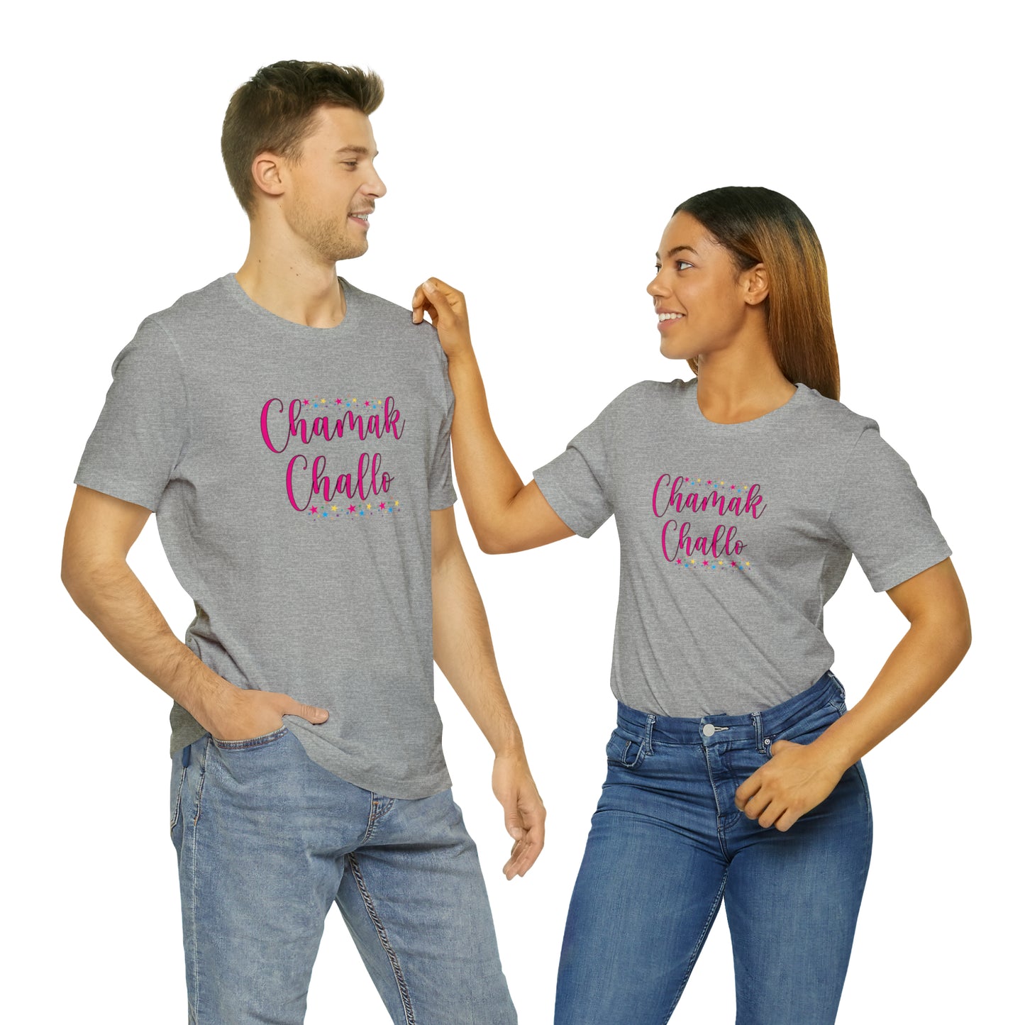 Chamak challo Jersey Short Sleeve Tee