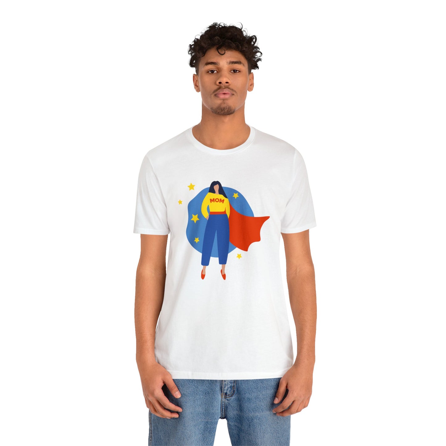 Mom Hero Jersey Short Sleeve Tee