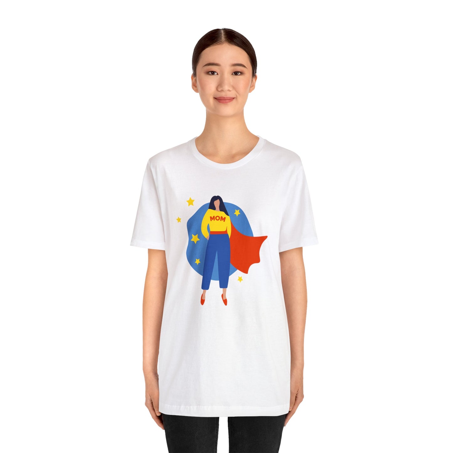 Mom Hero Jersey Short Sleeve Tee