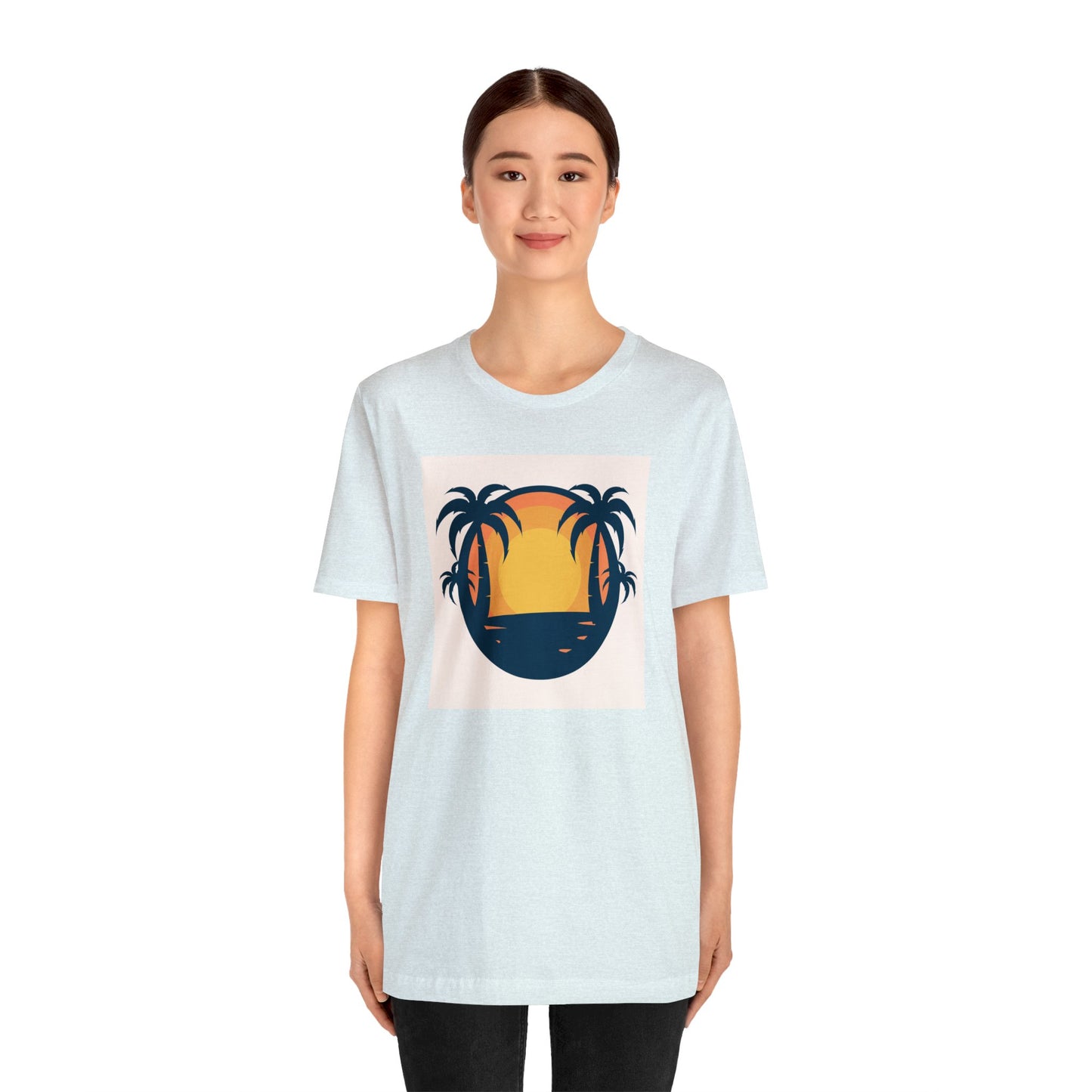 Sunset Unisex Jersey Short Sleeve Tee