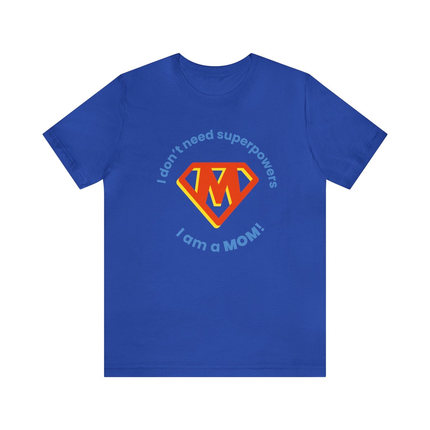 Mom M Jersey Short Sleeve Tee