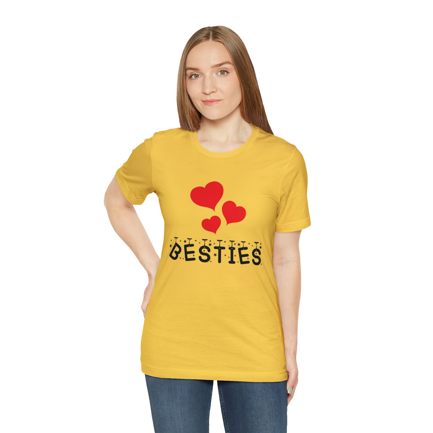 Besties Jersey Short Sleeve Tee