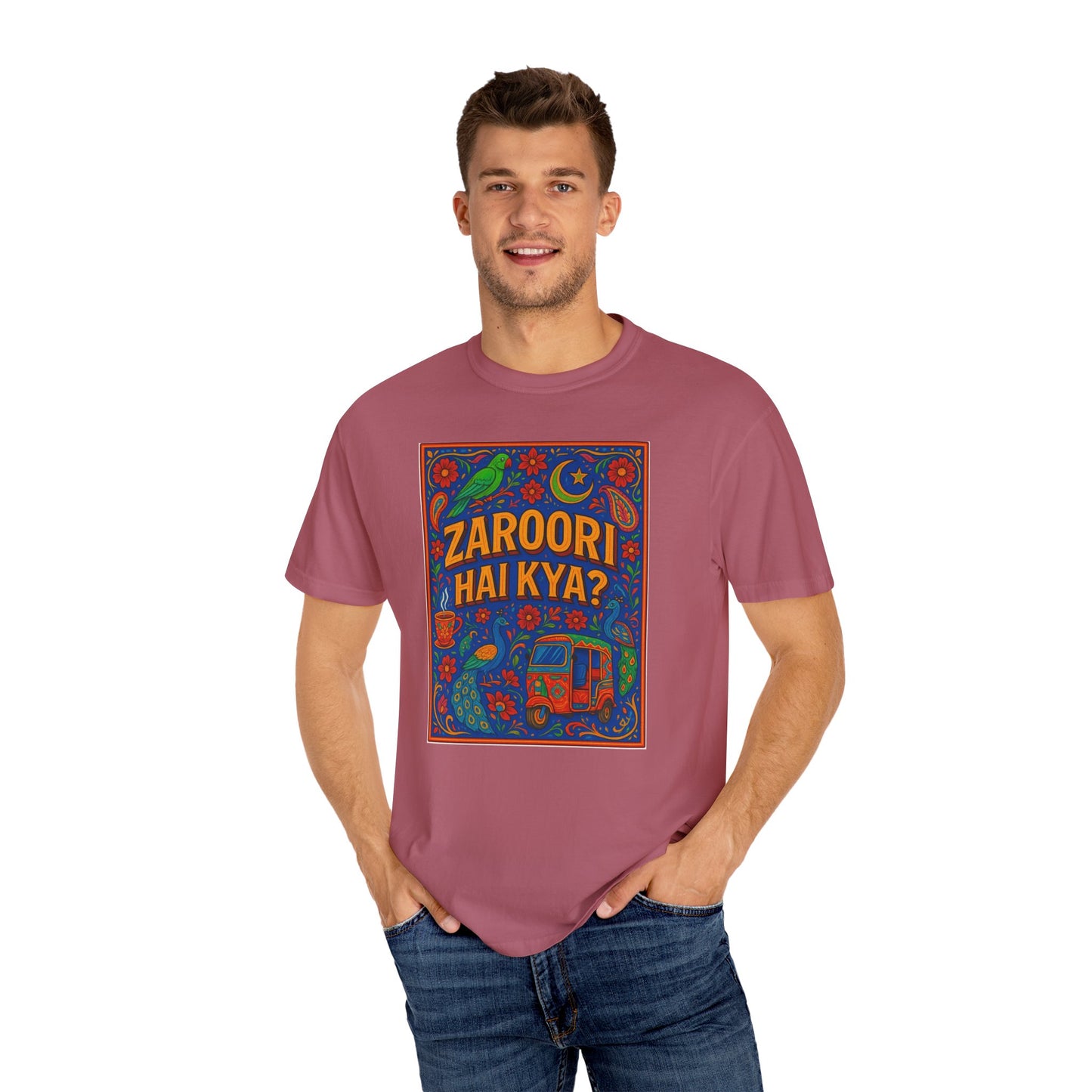 Zaroori Hai Kiya Graphic T-Shirt, Fun Casual Wear, Pop Culture Style, Gift for Friends, Everyday Comfort, Unique Statement Tee