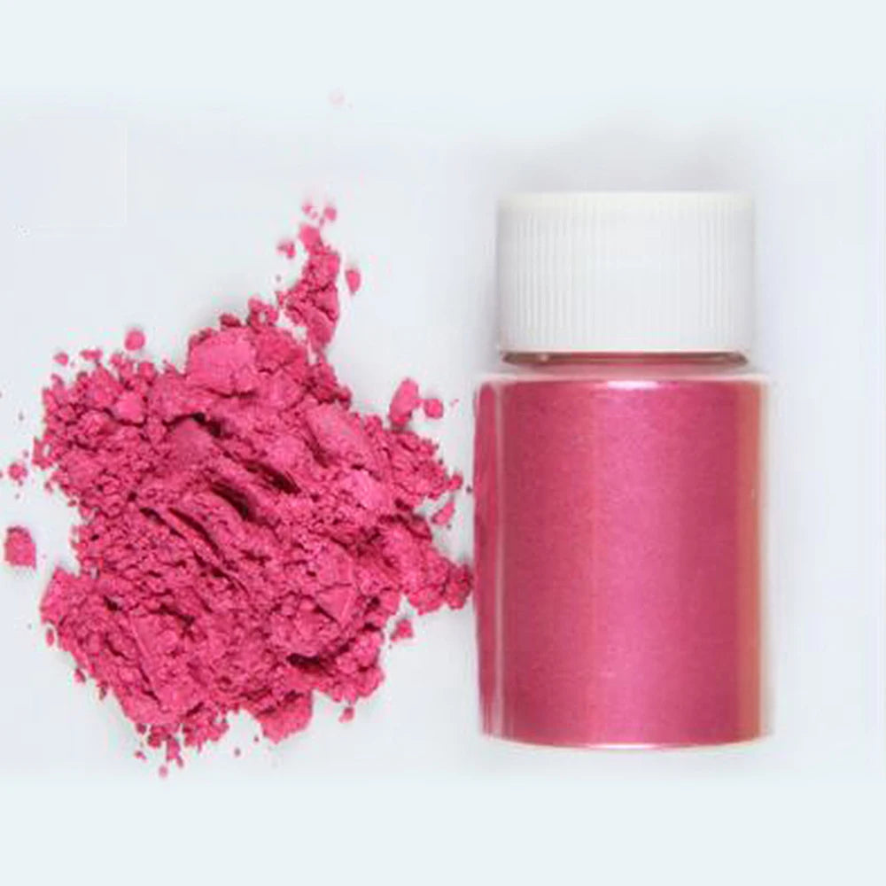 20ml-54colors Slim Pearl Nail Powder Grade Pearlescent Natural Mica Mineral Powder Epoxy Resin Dye Nail Pigment Chrome Powder