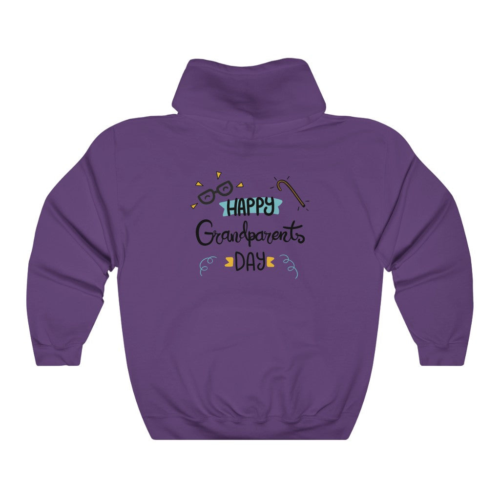 Happy Grandparents Day Hooded Sweatshirt
