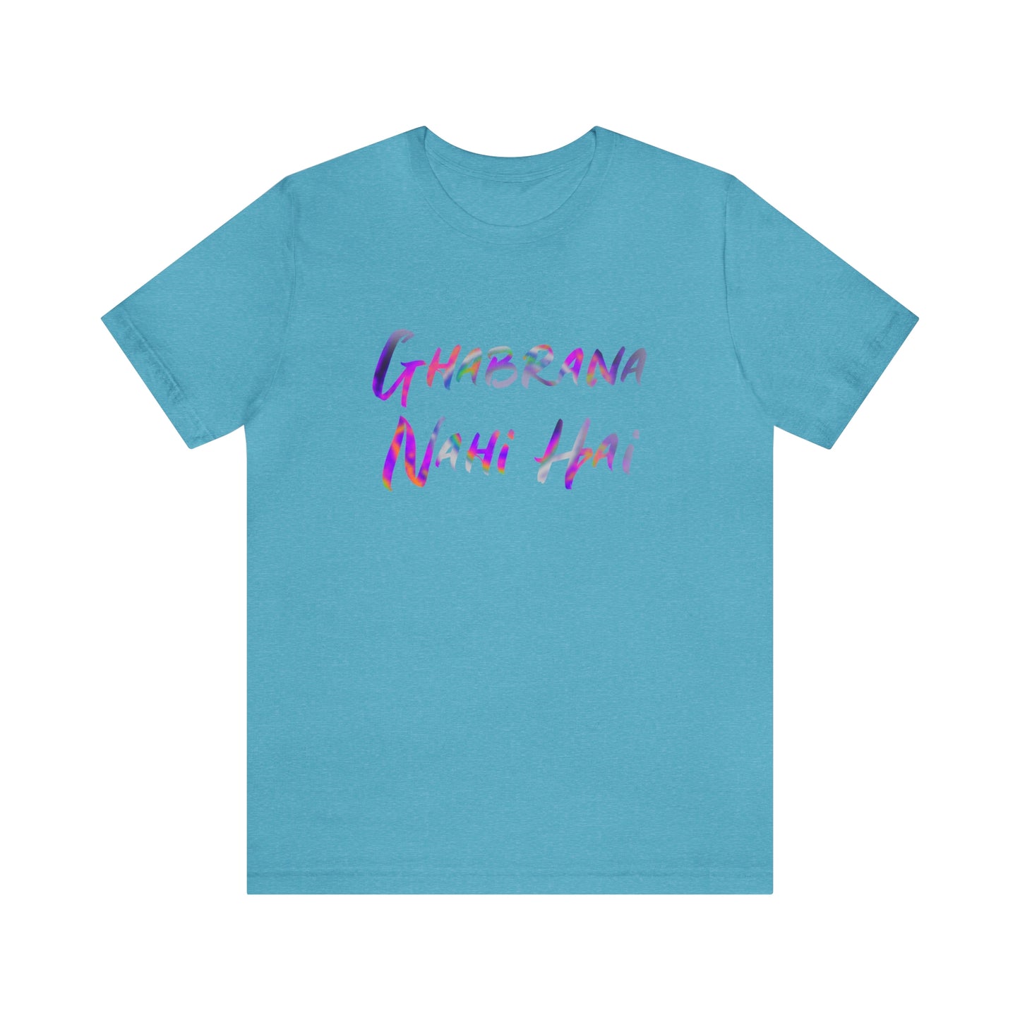 Ghabrana nahi hai Jersey Short Sleeve Tee
