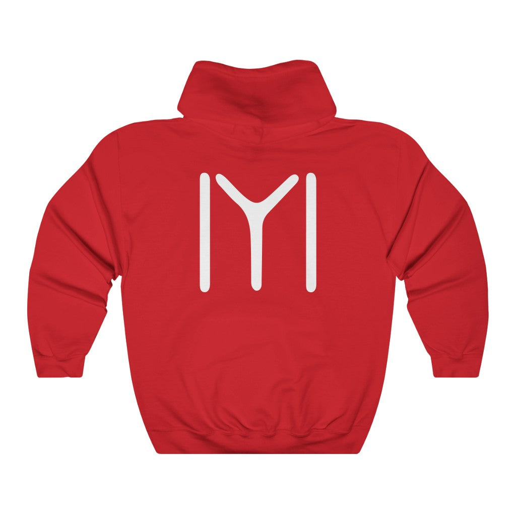 Group photo, multiple sizes of Kai Hooded Sweatshirt