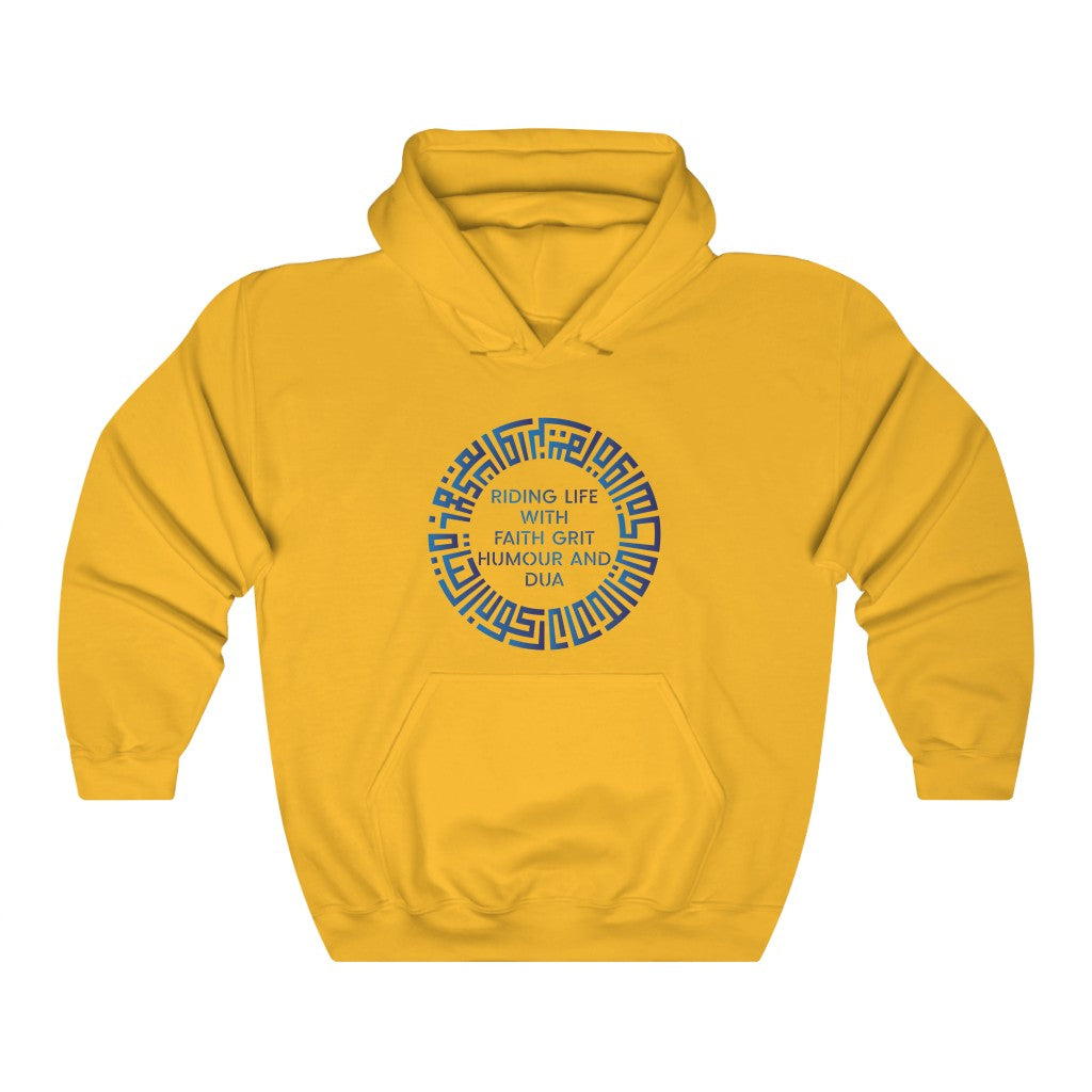 Kufi style Riding Life Hooded Sweatshirt