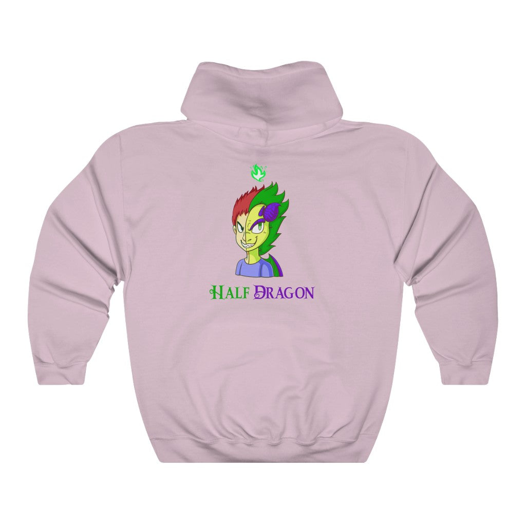 Half Dragon Hooded Sweatshirt