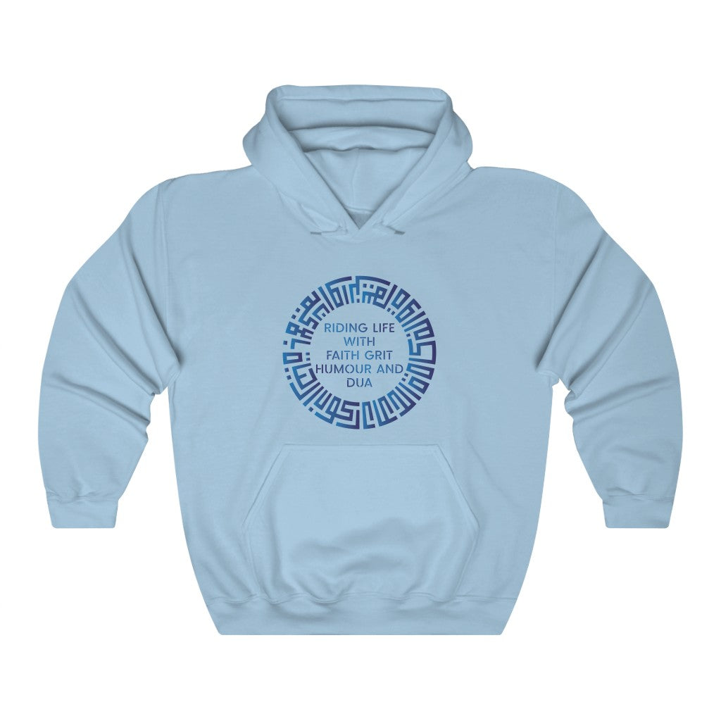 Kufi style Riding Life Hooded Sweatshirt