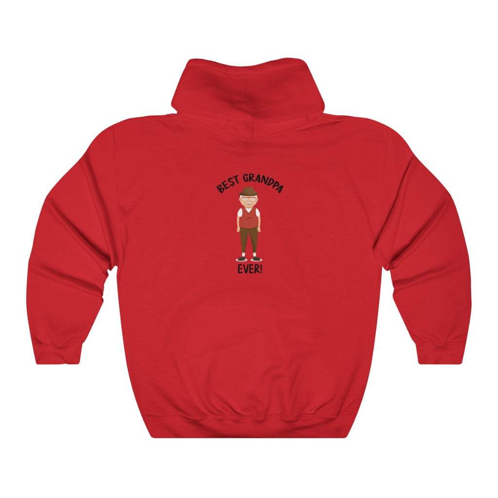 Happy Grandparents Day hooded sweatshirt close-up
