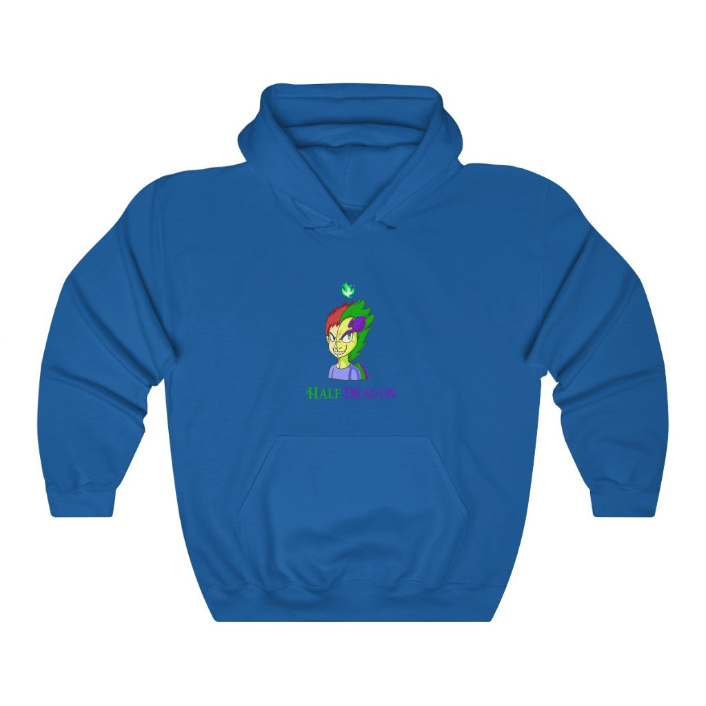 Half Dragon Hooded Sweatshirt