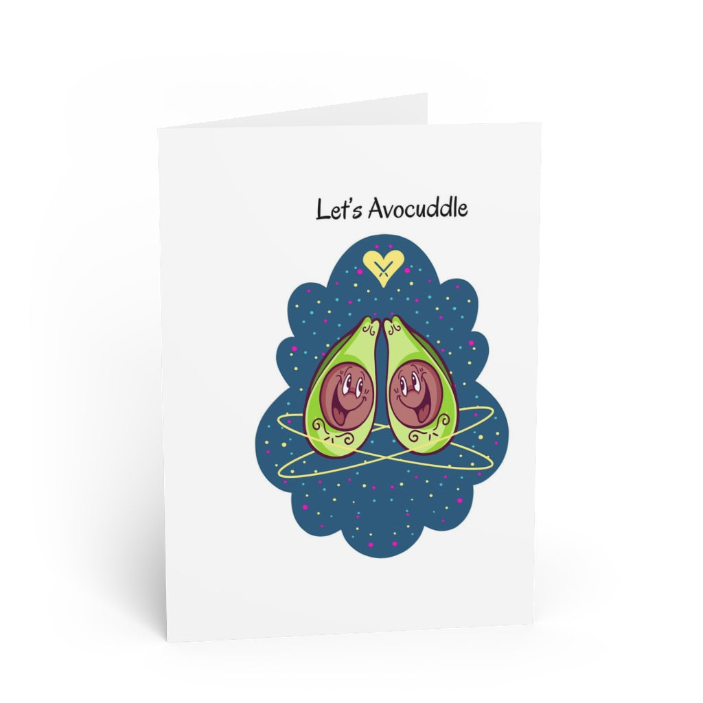 Let's Avocuddle Greeting Cards