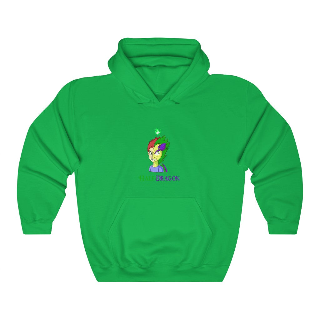 Half Dragon Hooded Sweatshirt