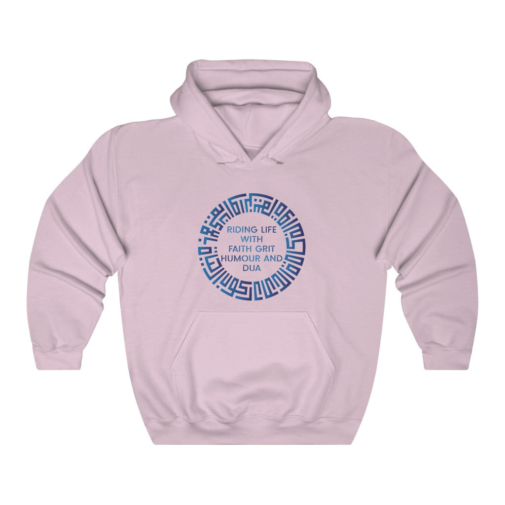 Kufi style Riding Life Hooded Sweatshirt
