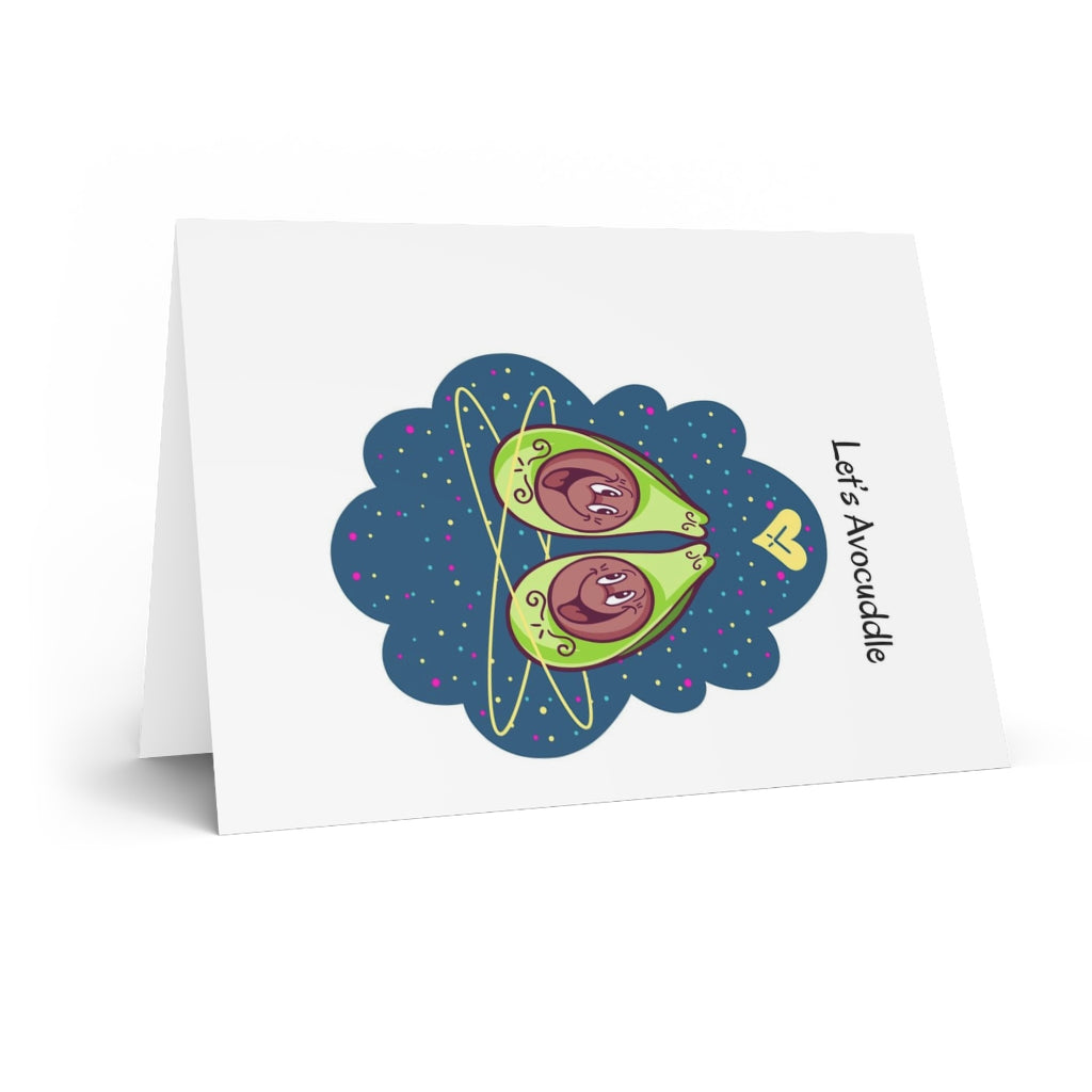 Let's Avocuddle Greeting Cards