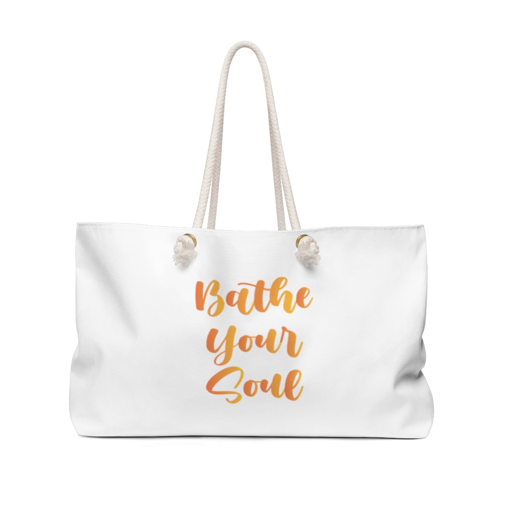 Bathe your soul Weekender Bag