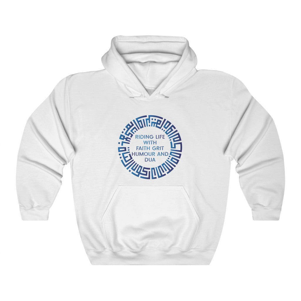 Kufi style Riding Life Hooded Sweatshirt