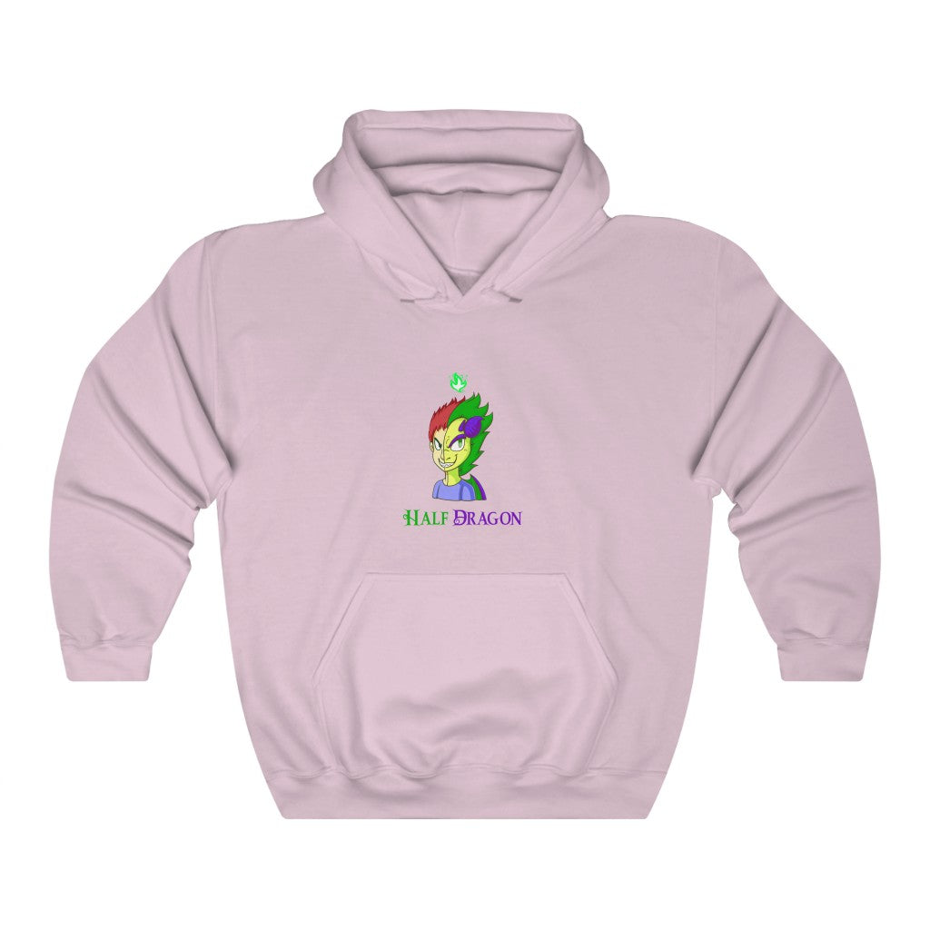Half Dragon Hooded Sweatshirt