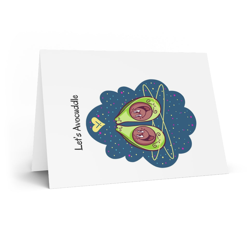 Let's Avocuddle Greeting Cards
