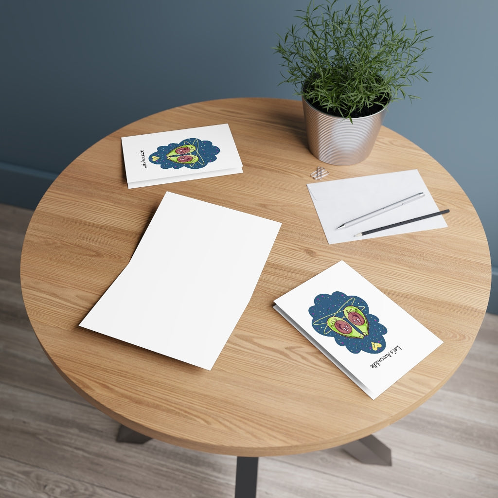 Let's Avocuddle Greeting Cards
