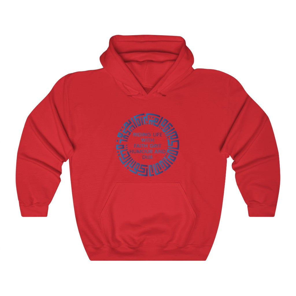 Kufi style Riding Life Hooded Sweatshirt