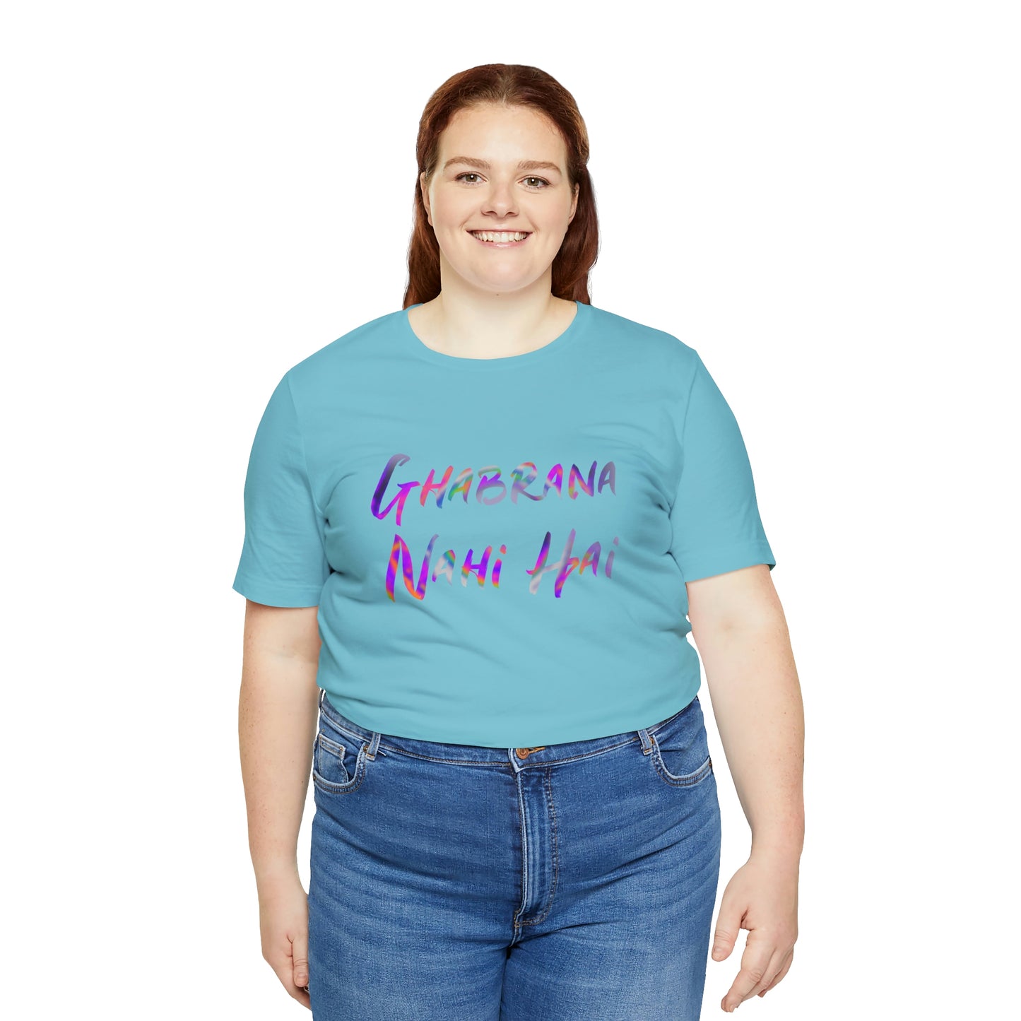Ghabrana nahi hai Jersey Short Sleeve Tee