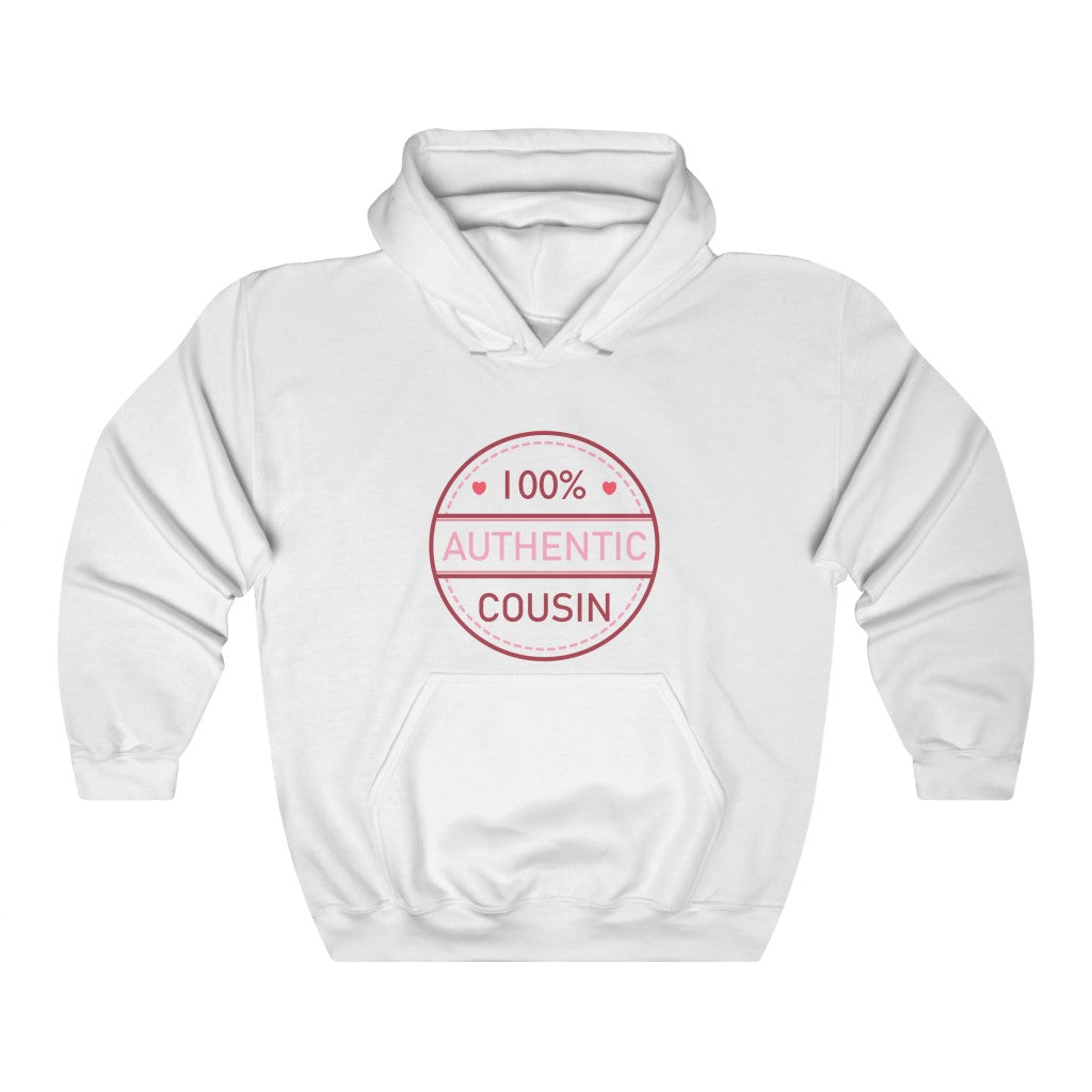 100% Authentic cousin Hooded Sweatshirt