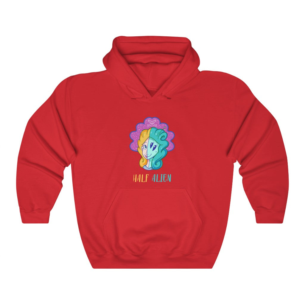 Half alien Hooded Sweatshirt