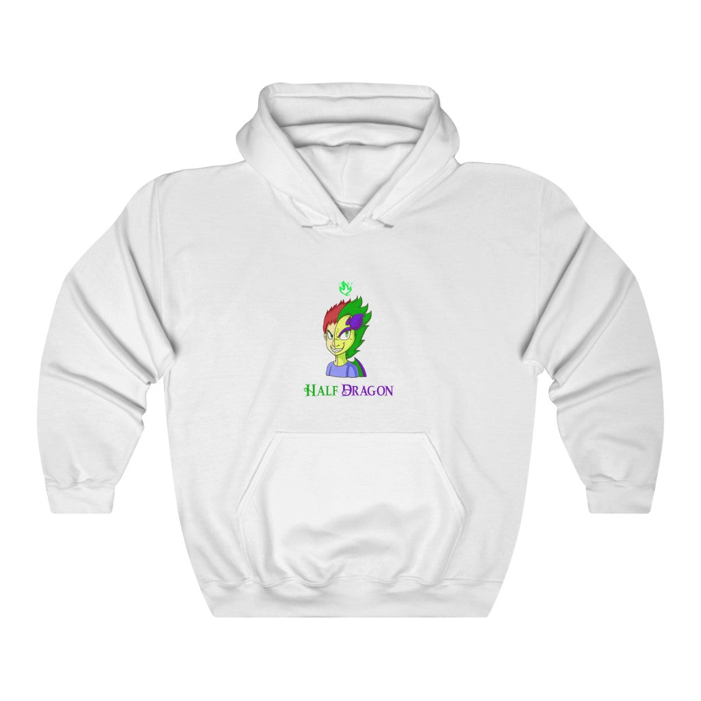 Half Dragon Hooded Sweatshirt