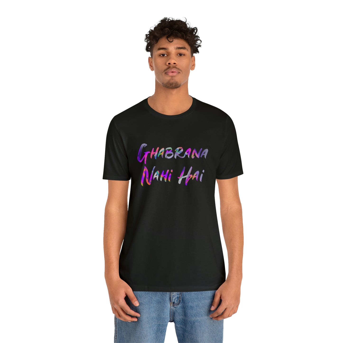 Ghabrana nahi hai Jersey Short Sleeve Tee