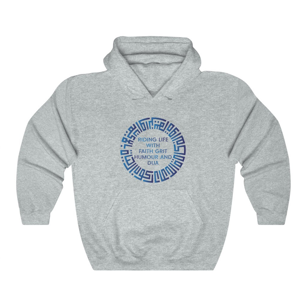 Kufi style Riding Life Hooded Sweatshirt