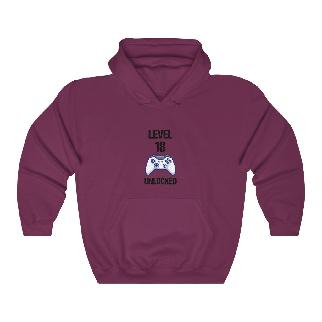 level 18 Hooded Sweatshirt