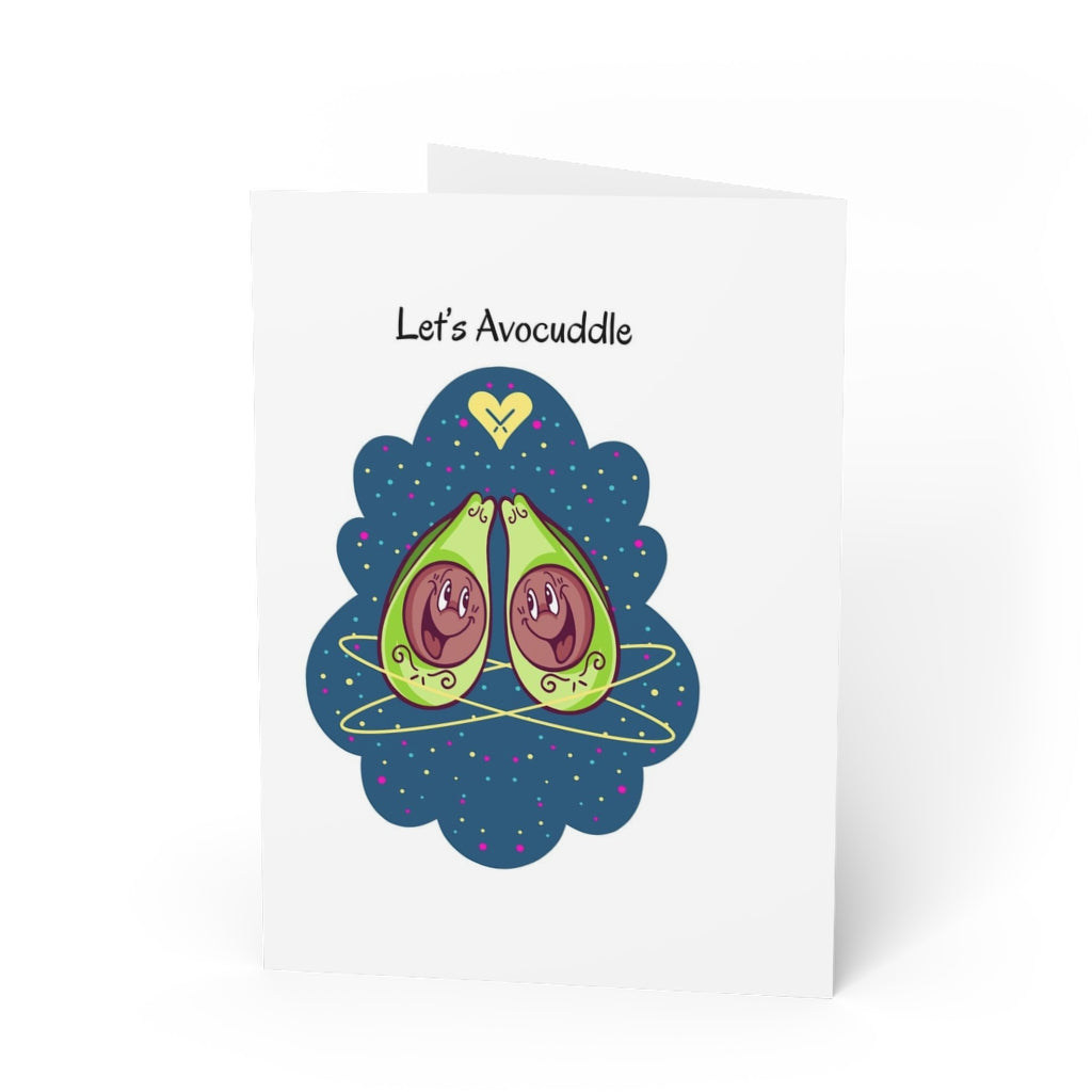 Let's Avocuddle Greeting Cards