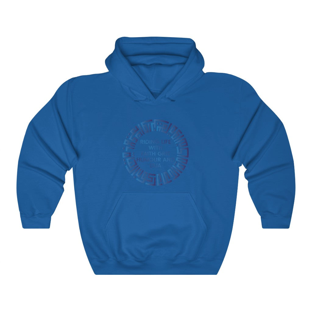 Kufi style Riding Life Hooded Sweatshirt