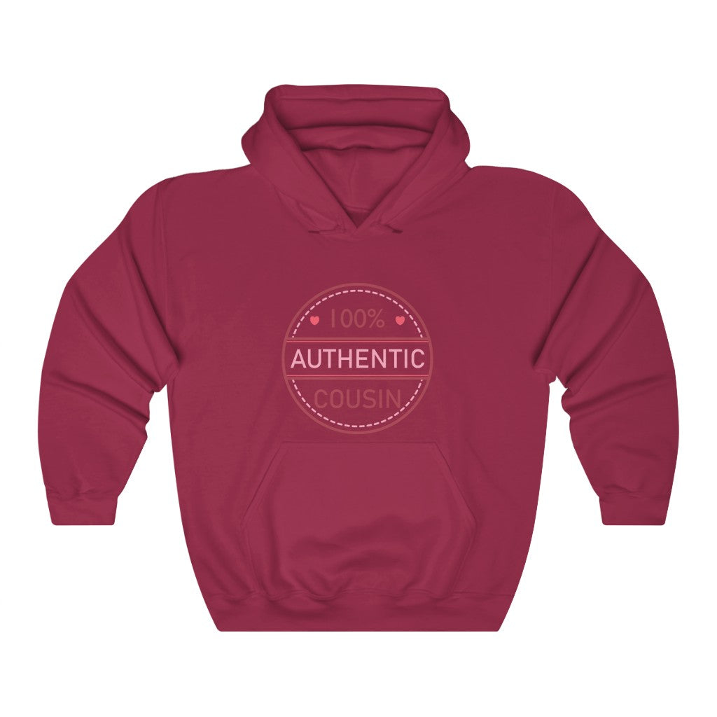 100% Authentic cousin Hooded Sweatshirt