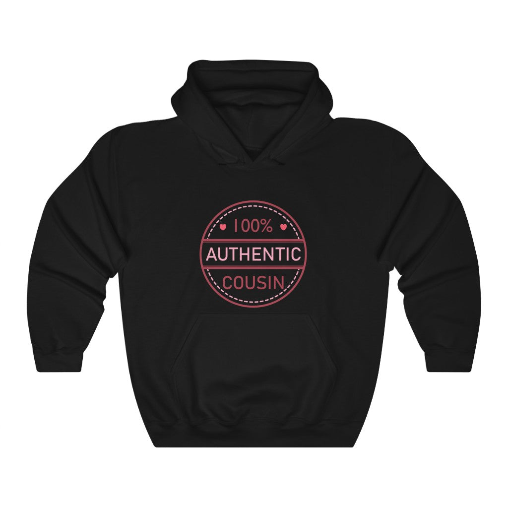 100% Authentic cousin Hooded Sweatshirt
