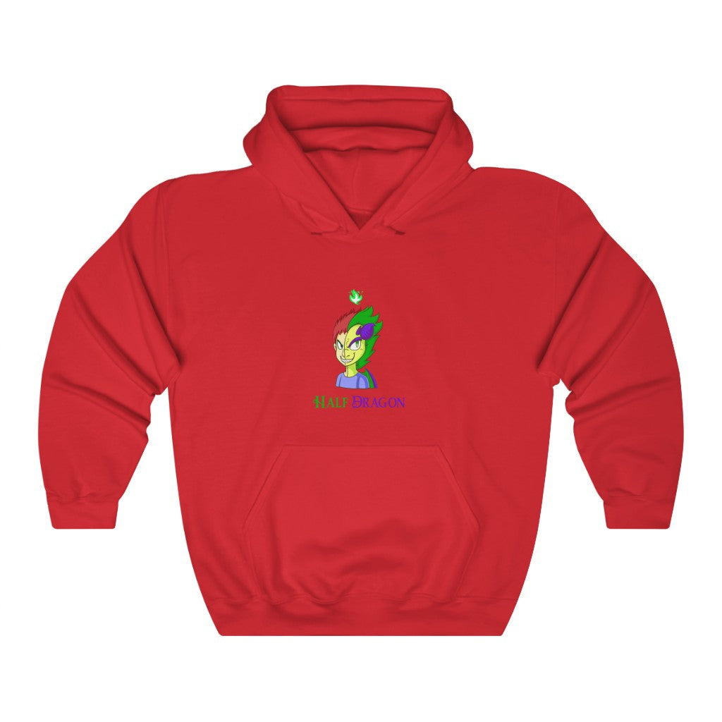 Half Dragon Hooded Sweatshirt